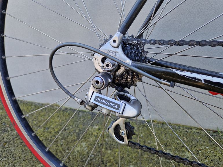 Used Look KG 76 Kevlar Hinault 1991 Road & Gravel, Black — image 7 of 29