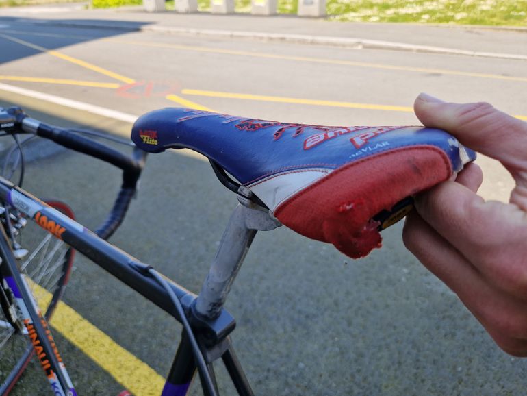 Used Look KG 76 Kevlar Hinault 1991 Road & Gravel, Black — image 20 of 29