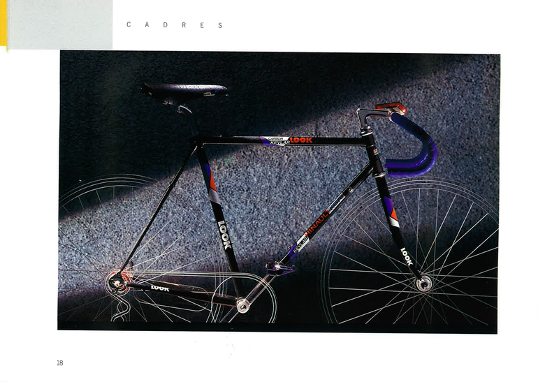 Used Look KG 76 Kevlar Hinault 1991 Road & Gravel, Black — image 29 of 29