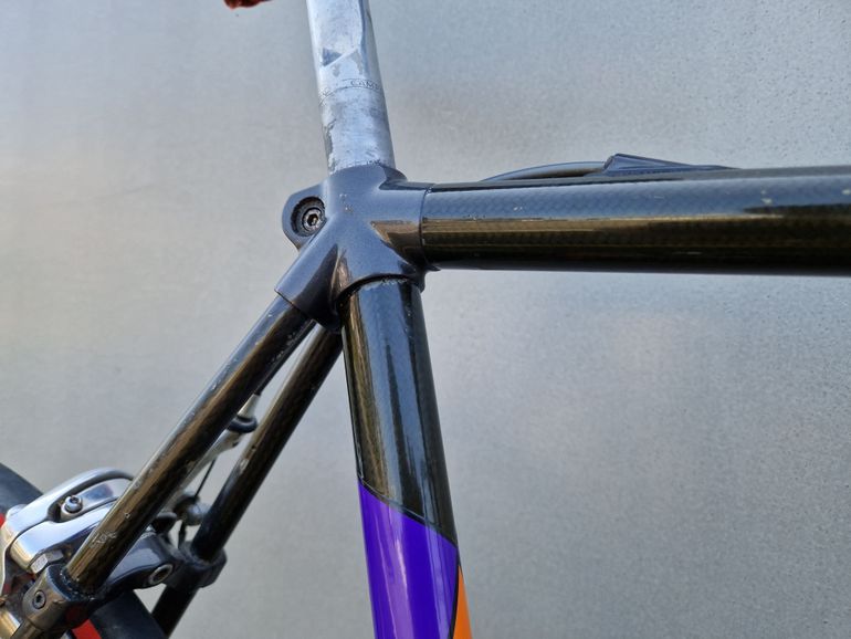 Used Look KG 76 Kevlar Hinault 1991 Road & Gravel, Black — image 4 of 29