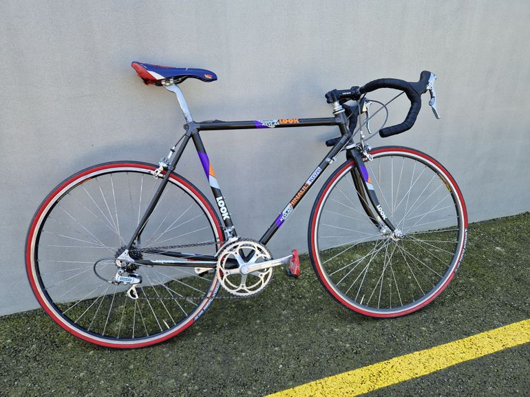 Used Look KG 76 Kevlar Hinault 1991 Road & Gravel, Black — image 21 of 29