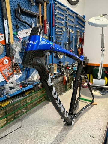 Gebrauchtes Bianchi C2C VOLVO Only Frame NO FORK!. Frameset 2008 Road & Gravel, Schwarz — Bild 12 von 14
