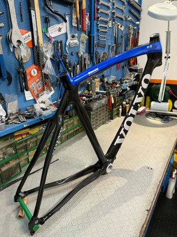 Gebrauchtes Bianchi C2C VOLVO Only Frame NO FORK!. Frameset 2008 Road & Gravel, Schwarz — Bild 7 von 14