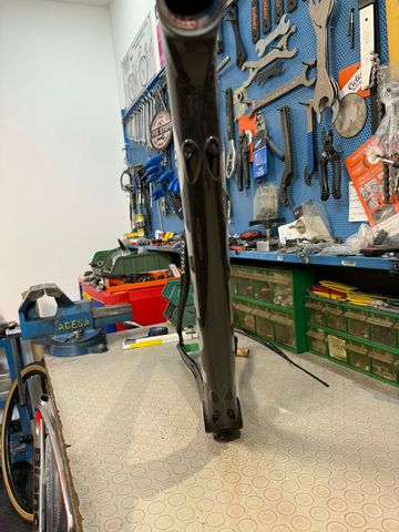 Gebrauchtes Bianchi C2C VOLVO Only Frame NO FORK!. Frameset 2008 Road & Gravel, Schwarz — Bild 11 von 14