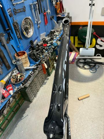 Gebrauchtes Bianchi C2C VOLVO Only Frame NO FORK!. Frameset 2008 Road & Gravel, Schwarz — Bild 9 von 14