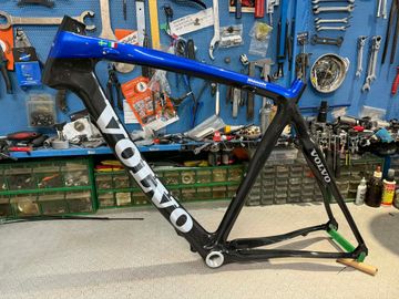 Gebrauchtes Bianchi C2C VOLVO Only Frame NO FORK!. Frameset 2008 Road & Gravel, Schwarz — Bild 3 von 14