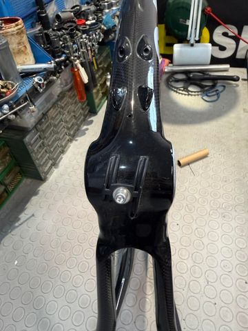 Gebrauchtes Bianchi C2C VOLVO Only Frame NO FORK!. Frameset 2008 Road & Gravel, Schwarz — Bild 10 von 14