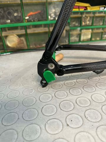 Gebrauchtes Bianchi C2C VOLVO Only Frame NO FORK!. Frameset 2008 Road & Gravel, Schwarz — Bild 8 von 14