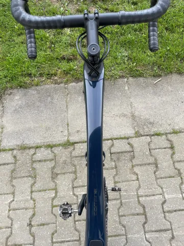 Used Trek Domane SL 5 2020 Road & Gravel, Blue — image 5 of 6