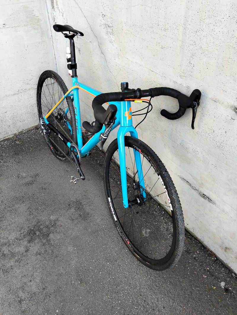 Used CUBE CROSS RACE SLT 2017 2017 Road & Gravel, Blue — image 3 of 13