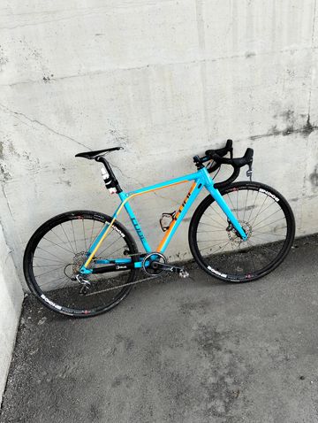Used CUBE CROSS RACE SLT 2017 2017 Road & Gravel, Blue — image 2 of 13
