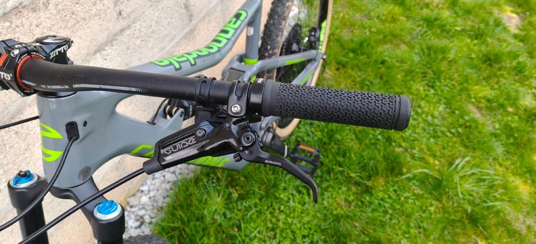 Used Cannondale Trigger SRAM GX Eagle AXS 2018 Mountainbike, Light Gray — image 4 of 20