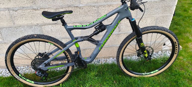 Used Cannondale Trigger SRAM GX Eagle AXS 2018 Mountainbike, Light Gray — image 1 of 20