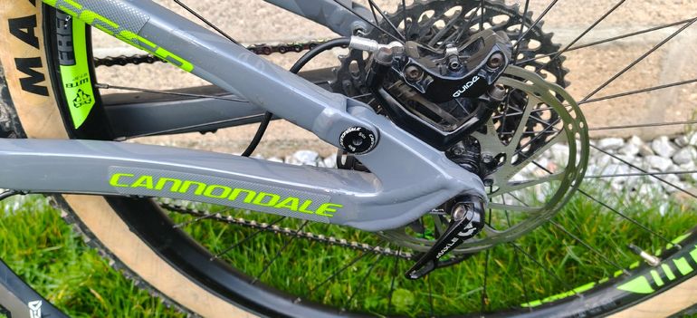 Used Cannondale Trigger SRAM GX Eagle AXS 2018 Mountainbike, Light Gray — image 6 of 20