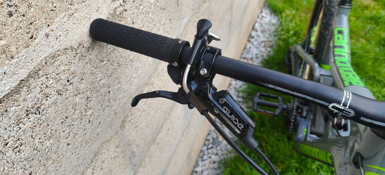 Used Cannondale Trigger SRAM GX Eagle AXS 2018 Mountainbike, Light Gray — image 5 of 20