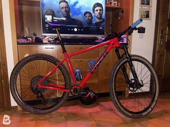 Used Trek Procaliber 9.9 SL 2019 2019 Mountainbike, Red — image 3 of 5
