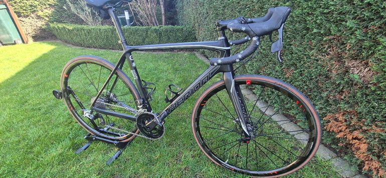 Used MERIDA SCULTURA  DISC 9000 E     M54 MERIDA SCULTURA 9000 E  2018 2018 Road & Gravel, Black — image 2 of 9