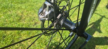 Used MERIDA SCULTURA  DISC 9000 E     M54 MERIDA SCULTURA 9000 E  2018 2018 Road & Gravel, Black — image 8 of 9