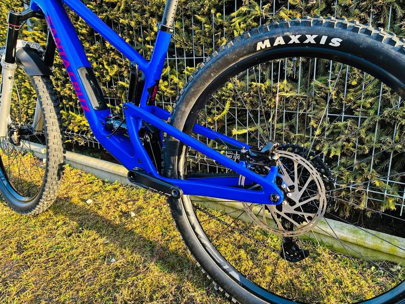 Used Santa Cruz Tallboy SRAM GX Eagle 2023 Mountainbike, Blue — image 3 of 7