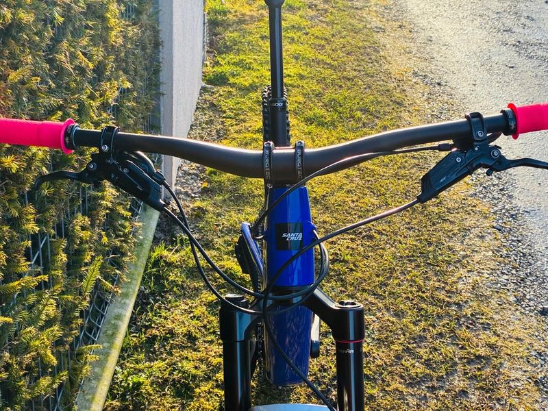 Used Santa Cruz Tallboy SRAM GX Eagle 2023 Mountainbike, Blue — image 6 of 7