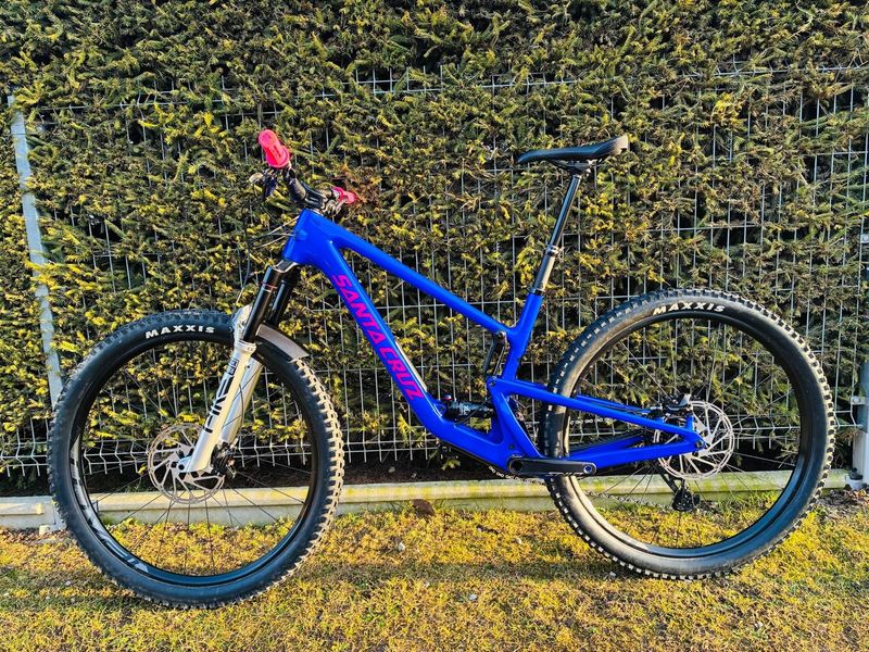 Used Santa Cruz Tallboy SRAM GX Eagle 2023 Mountainbike, Blue — image 4 of 7