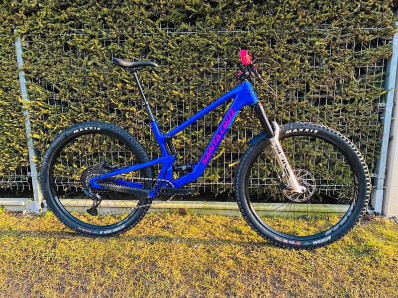 Used Santa Cruz Tallboy SRAM GX Eagle 2023 Mountainbike, Blue — image 2 of 7