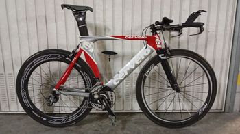 Vélo Triathlon Cervelo P2 En Carbone - Occasion Pour Homme, Prêt à Performer