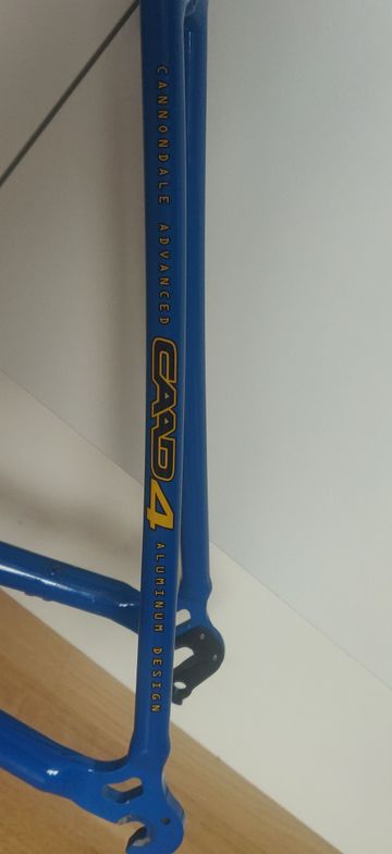 Gebrauchtes Cannondale CAAD4 Frameset 1996 Road & Gravel, Blau — Bild 3 von 13