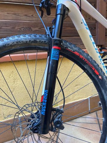 Specialiced Custom Shimano Deore XT 2015 Mountainbike usato, Bianco — immagine 7 di 8