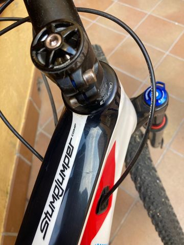 Specialiced Custom Shimano Deore XT 2015 Mountainbike usato, Bianco — immagine 4 di 8
