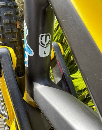 Used Mondraker Dune Carbon R 2019 2019 Mountainbike, Naranja — image 12 of 20