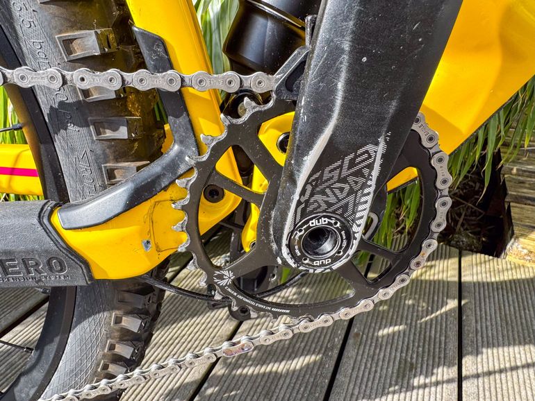 Used Mondraker Dune Carbon R 2019 2019 Mountainbike, Naranja — image 10 of 20