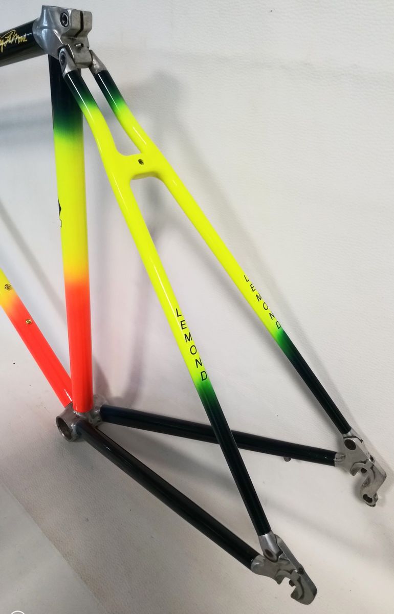 Used TVT TVT 92 Greg Lemond Team Vetements Z Carone 50cm. Frameset 1992 Road & Gravel — image 2 of 10