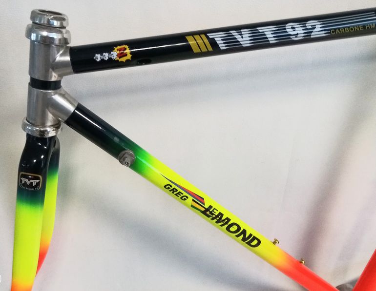 Used TVT TVT 92 Greg Lemond Team Vetements Z Carone 50cm. Frameset 1992 Road & Gravel — image 4 of 10