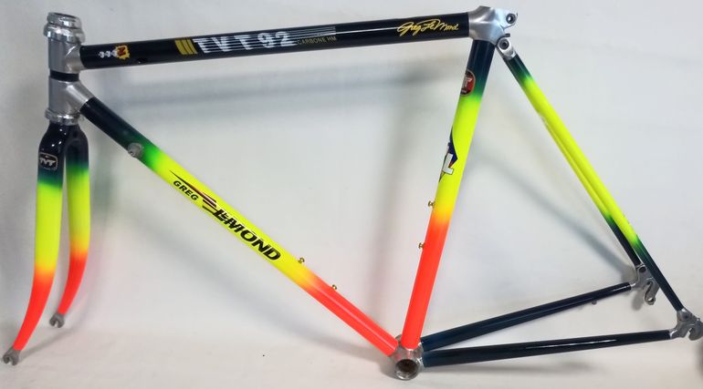 Used TVT TVT 92 Greg Lemond Team Vetements Z Carone 50cm. Frameset 1992 Road & Gravel — image 5 of 10
