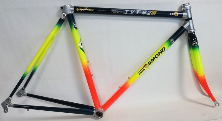 Used TVT TVT 92 Greg Lemond Team Vetements Z Carone 50cm. Frameset 1992 Road & Gravel — image 1 of 10