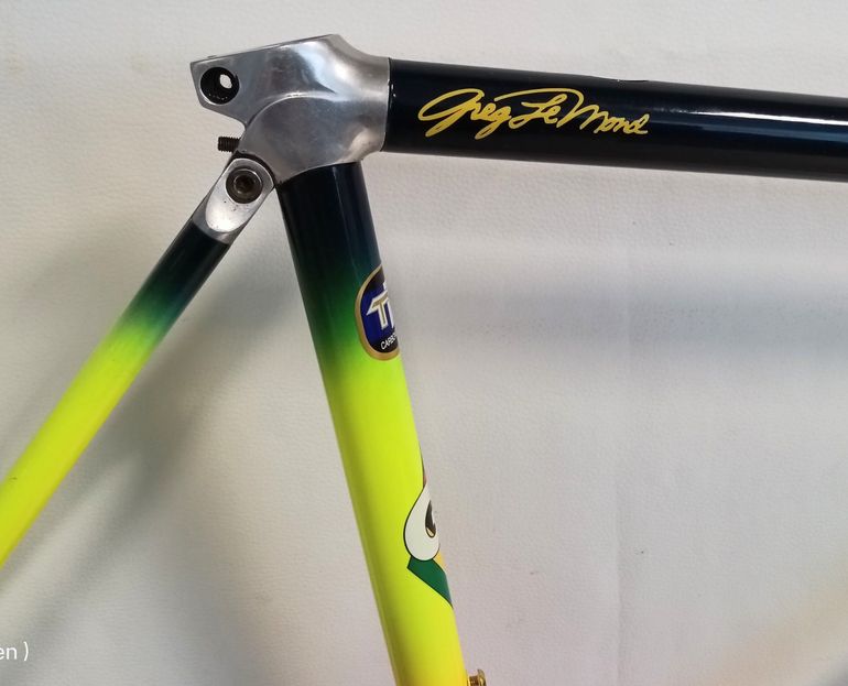 Used TVT TVT 92 Greg Lemond Team Vetements Z Carone 50cm. Frameset 1992 Road & Gravel — image 9 of 10