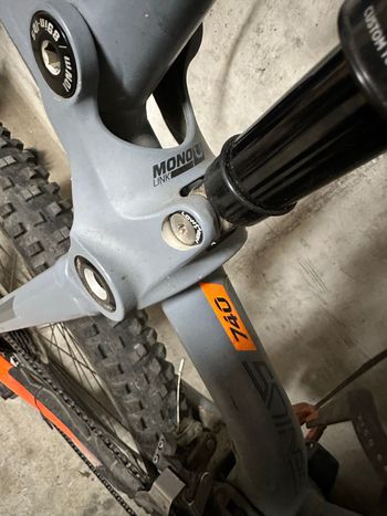 Used Scott Genius 740 2017 2017 Mountainbike, Hellgrau, 27.5 — image 4 of 7
