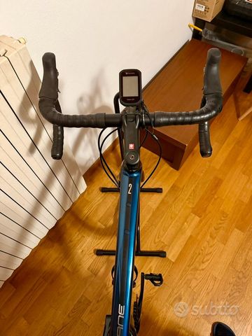 Trek Domane AL 2 Disc 2021 2021 Road & Gravel usato, Blu — immagine 3 di 7