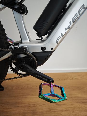 Gebrauchtes Flyer Uproc Shimano Deore XT 2025 Mountainbike, Hellgrau — Bild 18 von 20