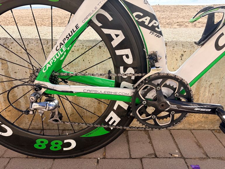 Used Capsule Capsule Custom Shimano 105 2012 Road & Gravel, Grün — image 3 of 3