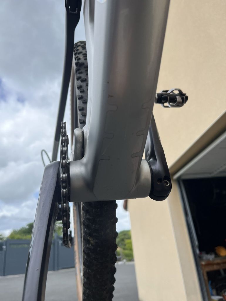 Used CUBE AMS ZERO99 C:68X RACE 29 2024 2024 Mountainbike, Light Gray, 29 — image 5 of 13