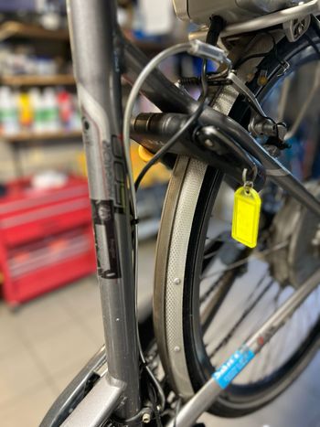 Used Trek T500 E Shimano Alivio 2010 Urban, Hellgrau — image 8 of 23