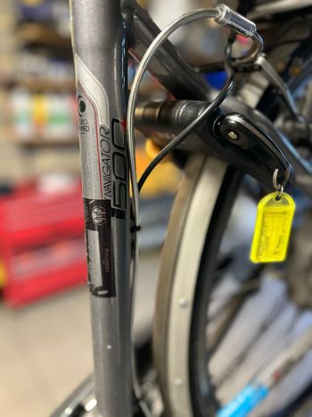 Used Trek T500 E Shimano Alivio 2010 Urban, Hellgrau — image 7 of 23