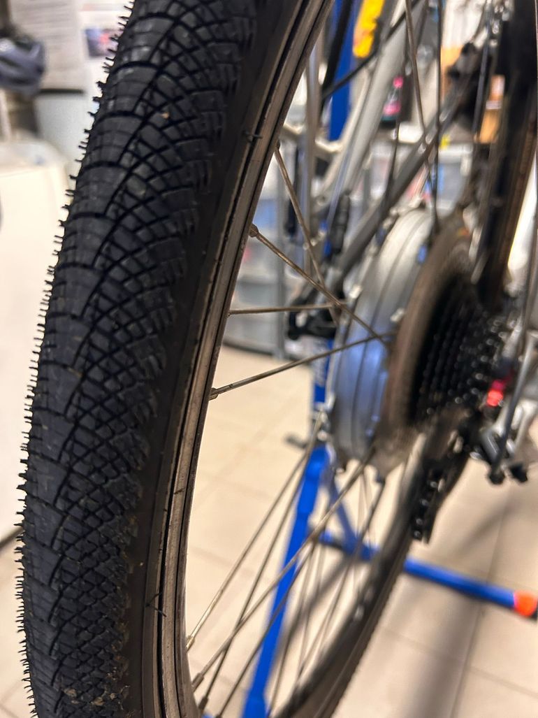 Used Trek T500 E Shimano Alivio 2010 Urban, Hellgrau — image 15 of 23