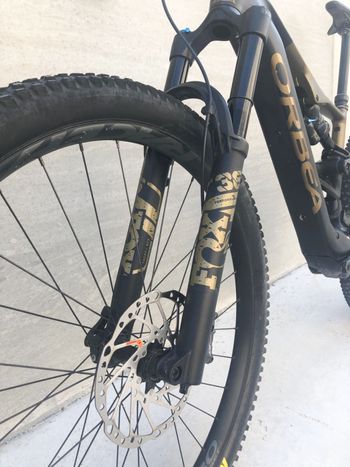 Used Orbea RISE H10 2024 2024 Mountainbike, Black, 29 — image 8 of 10