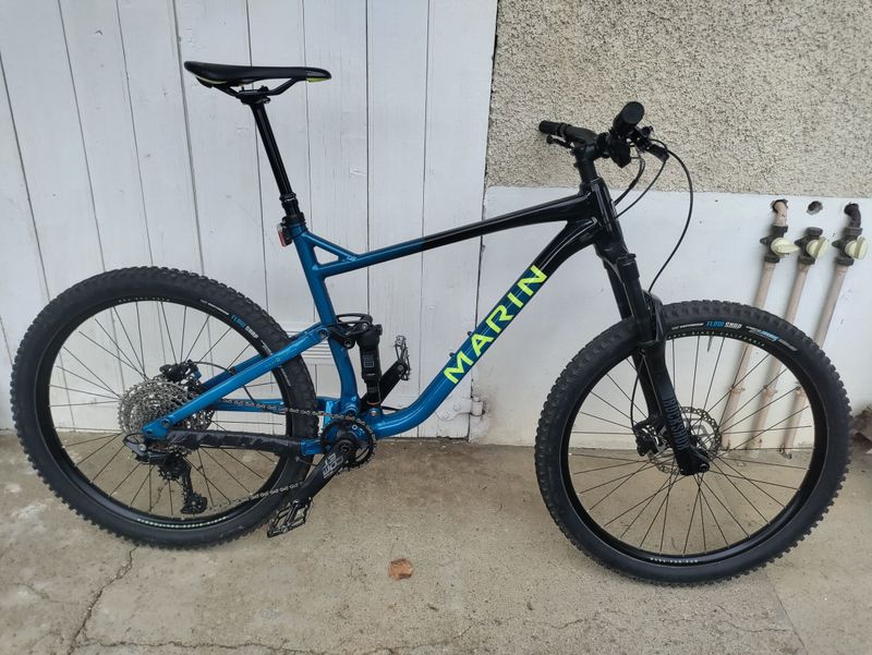 Marin Rift Zone 27.5 2 2022 2022 Mountainbike usato, Blu — immagine 9 di 22