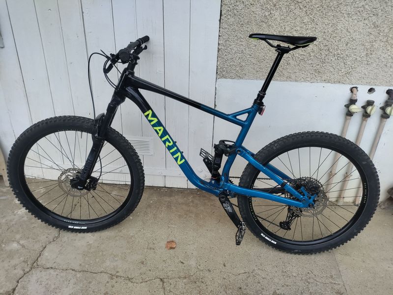 Marin Rift Zone 27.5 2 2022 2022 Mountainbike usato, Blu — immagine 7 di 22