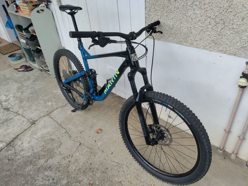 Marin Rift Zone 27.5 2 2022 2022 Mountainbike usato, Blu — immagine 19 di 22