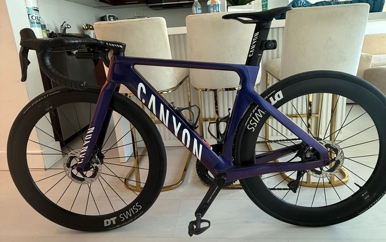 Used Canyon Aeroad CFR Di2 2024 2024 Road & Gravel, Purple — image 2 of 6